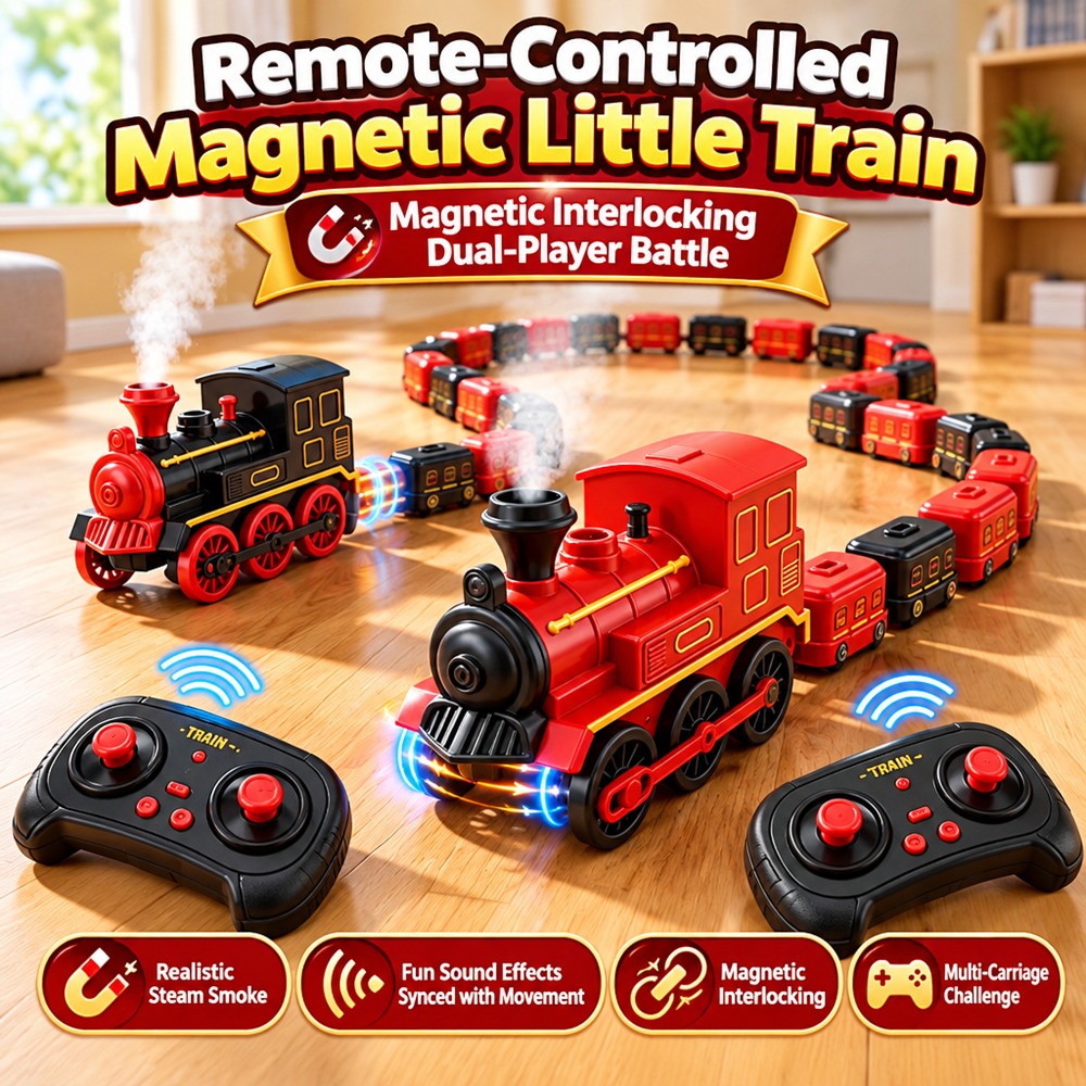 Remote Control Toys - Afstandsbediening Magnetische Gierige Kleine Trein Magnetische