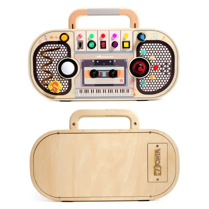 Montessori-speelgoed voor peut - Montessori Wooden Busy Board Toddler recensie en prijs