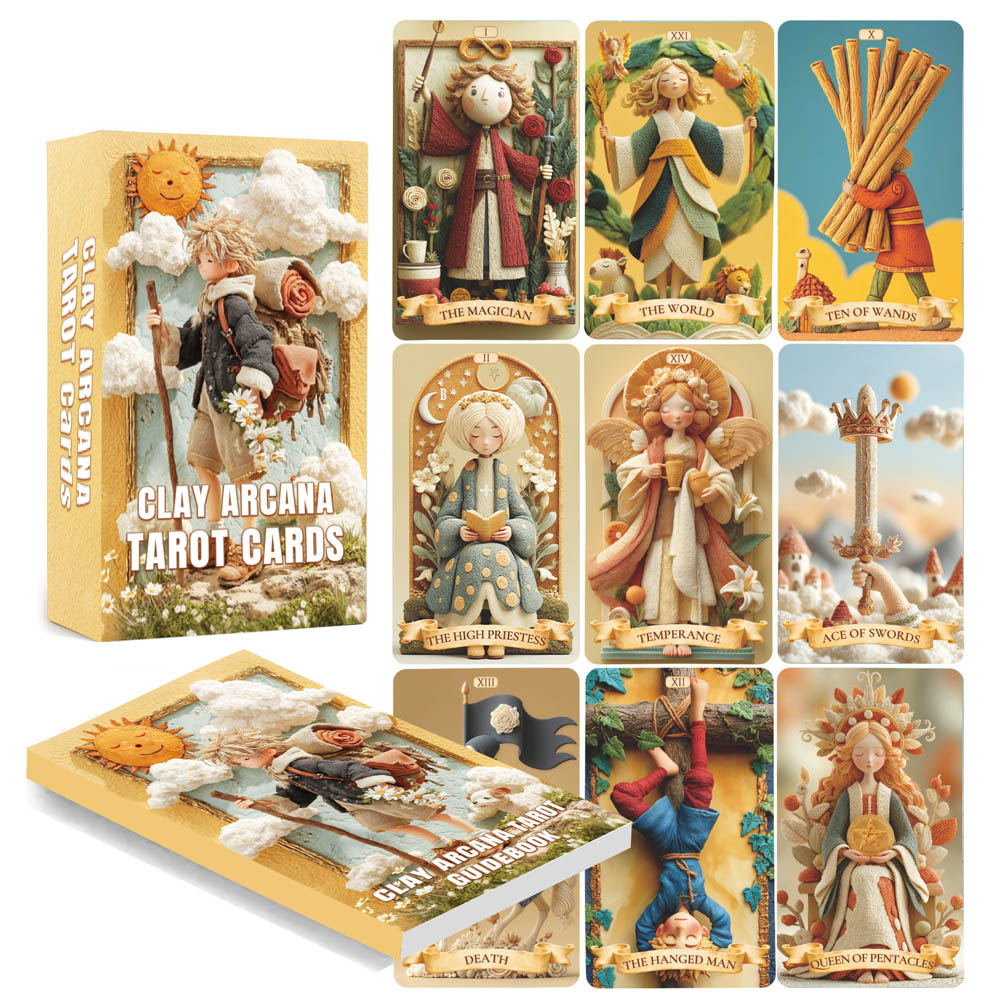 78 Tarotkaarten set, 13x8 cm T - Tarot Cards Deck With Guidebook recensie en prijs