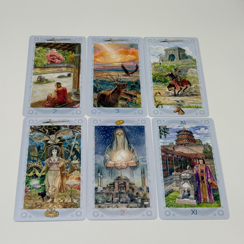 ТАРО СВЯЩЕННЫХ МЕСТ Russische  - Tarot Cards Deck With Guidebook recensie en prijs