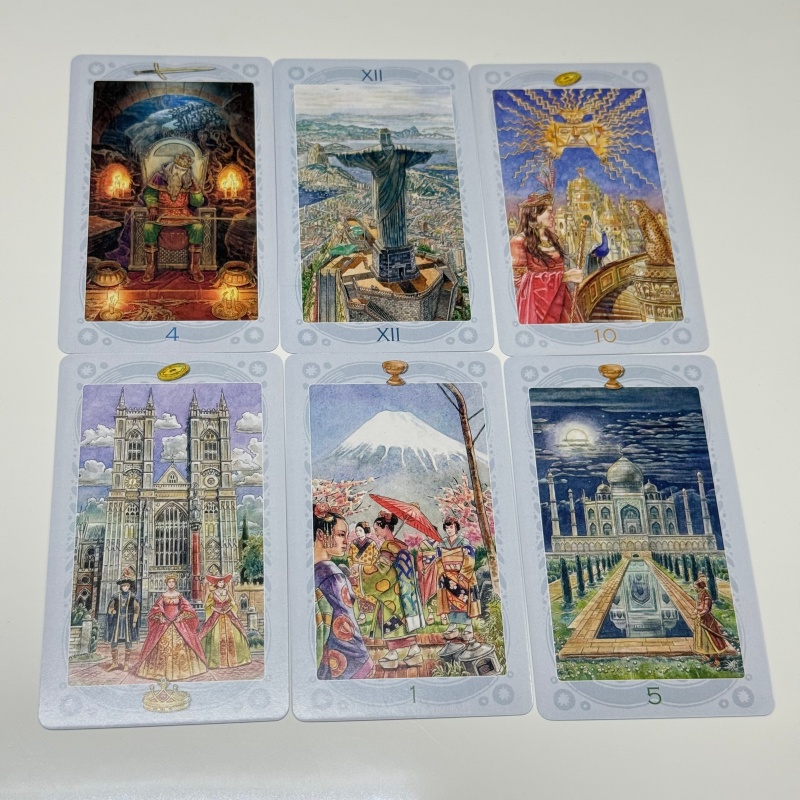 ТАРО СВЯЩЕННЫХ МЕСТ Russische  - Tarot Cards Deck With Guidebook recensie en prijs