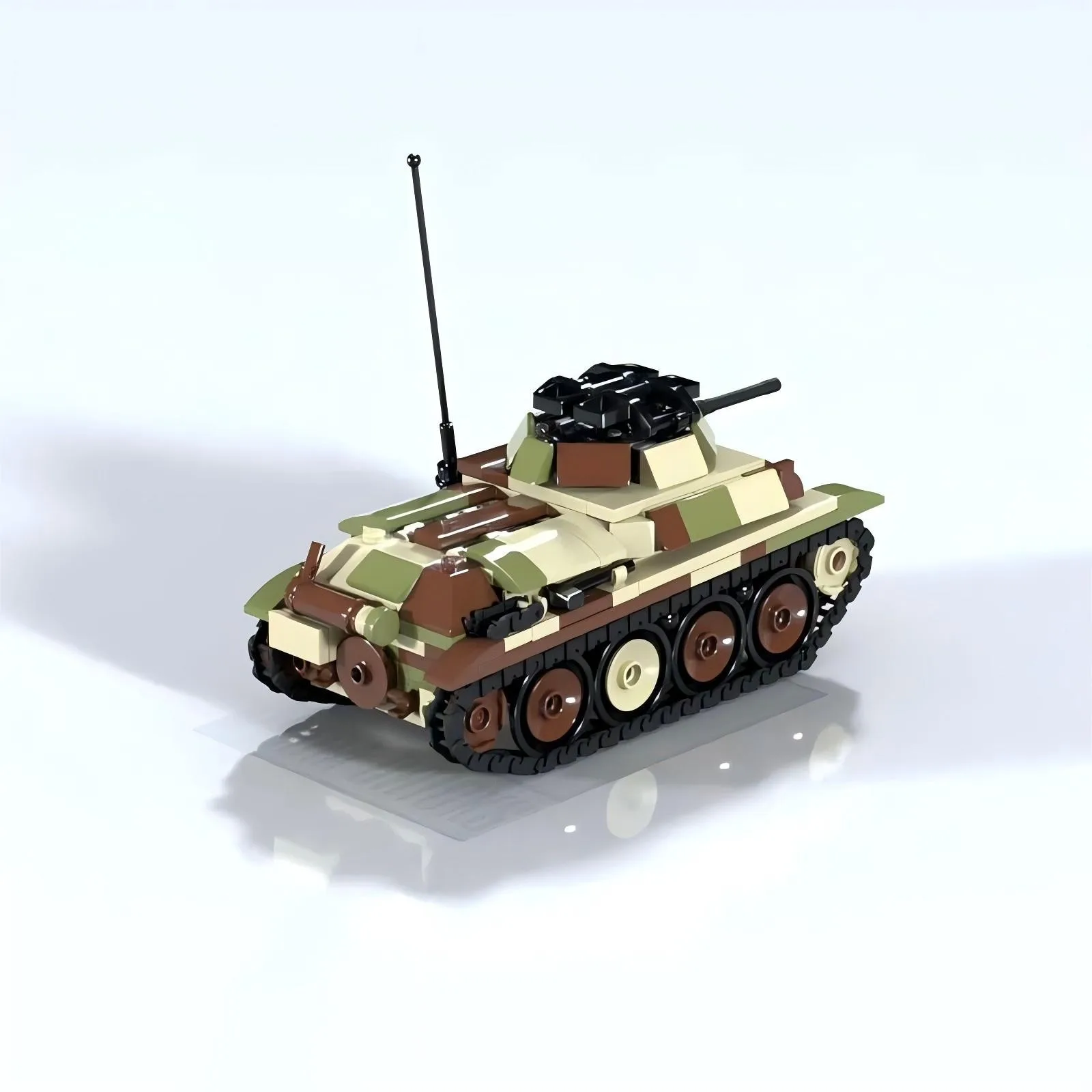 High-Tech apparatuur infanteri - Lego Compatible Military Tank recensie en prijs