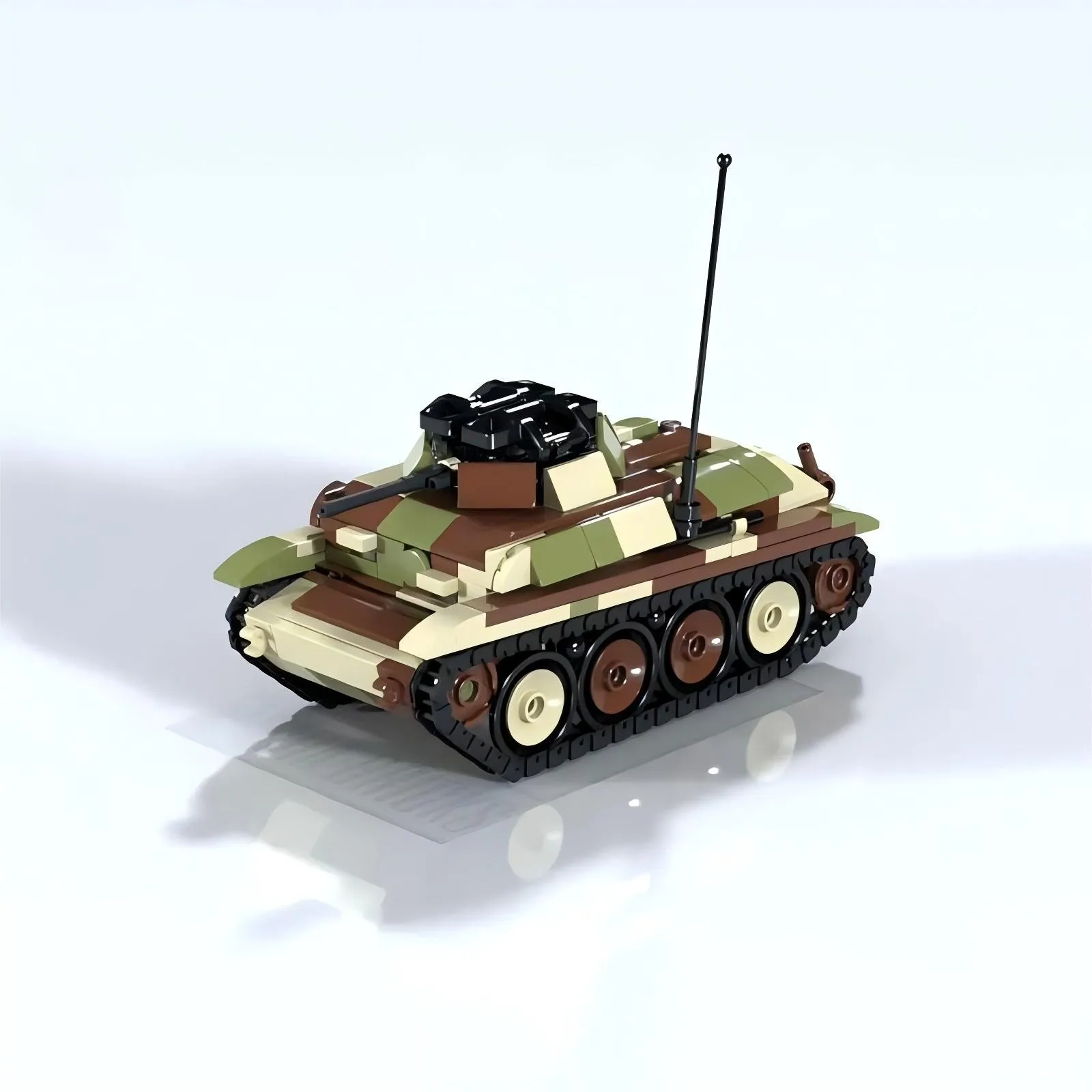 High-Tech apparatuur infanteri - Lego Compatible Military Tank recensie en prijs