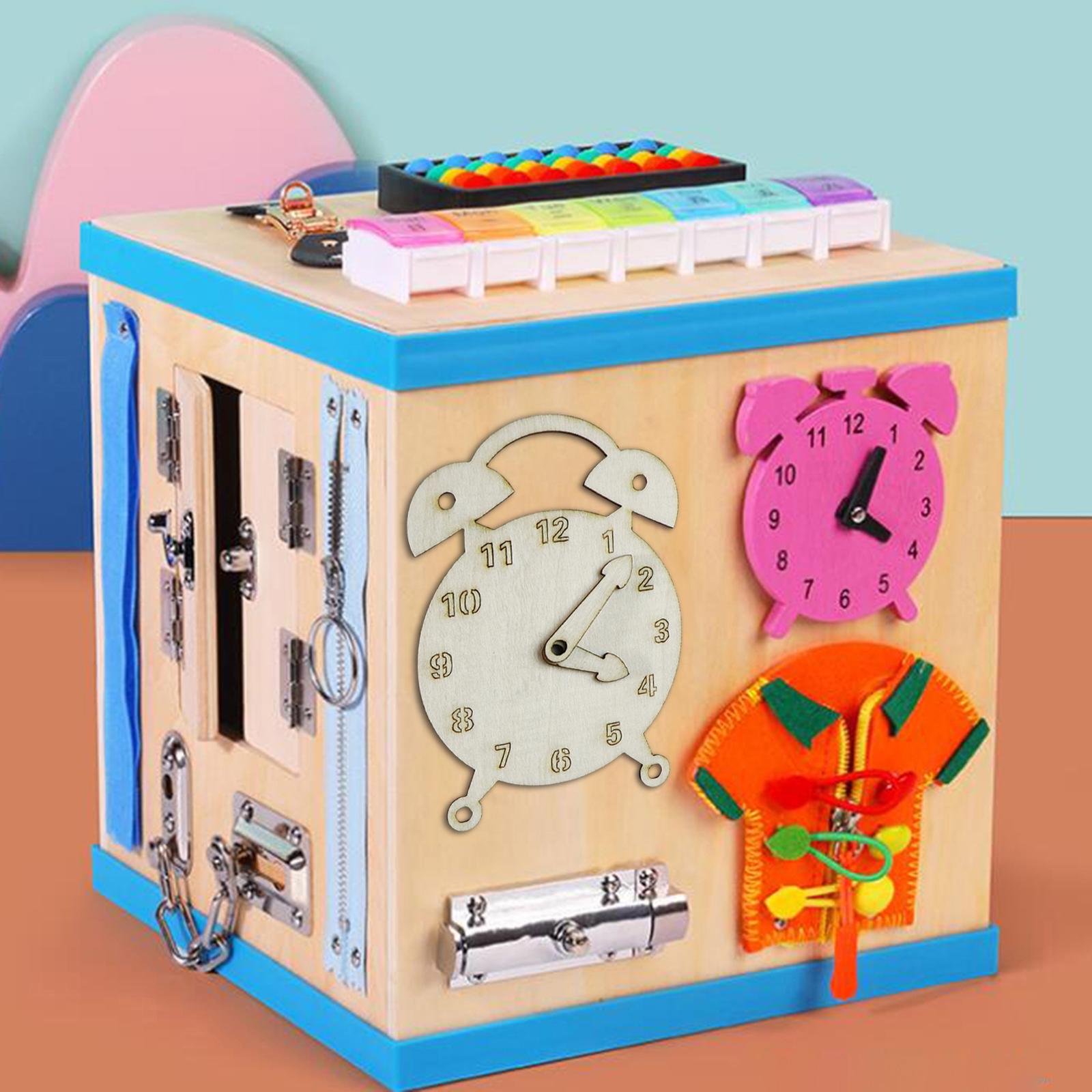 Montessori houten activiteiten - Montessori Wooden Busy Board Toddler recensie en prijs