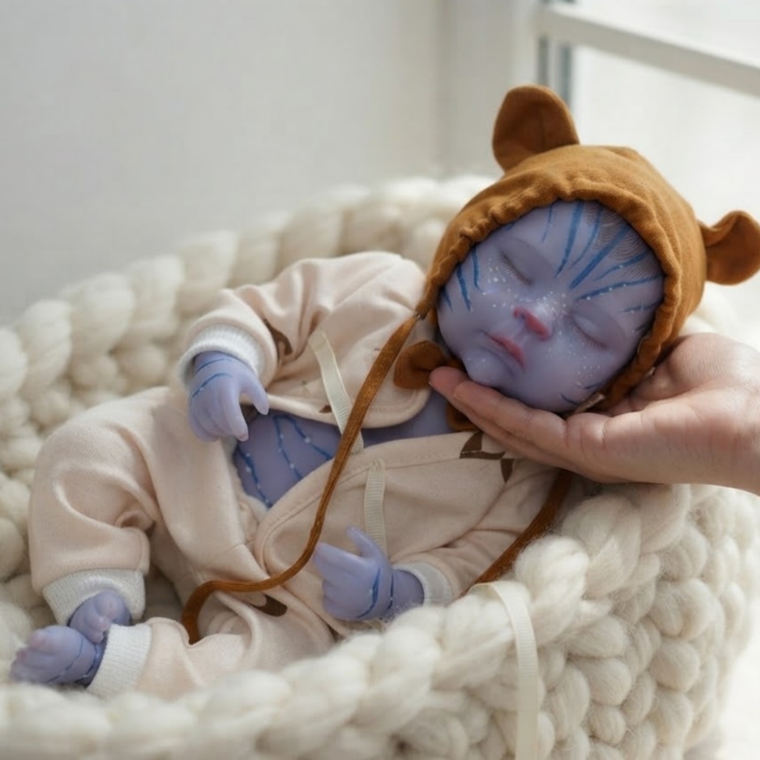 13 inch (33 cm) 'Glow in the D - Reborn Baby Doll Silicone Realistic recensie en prijs