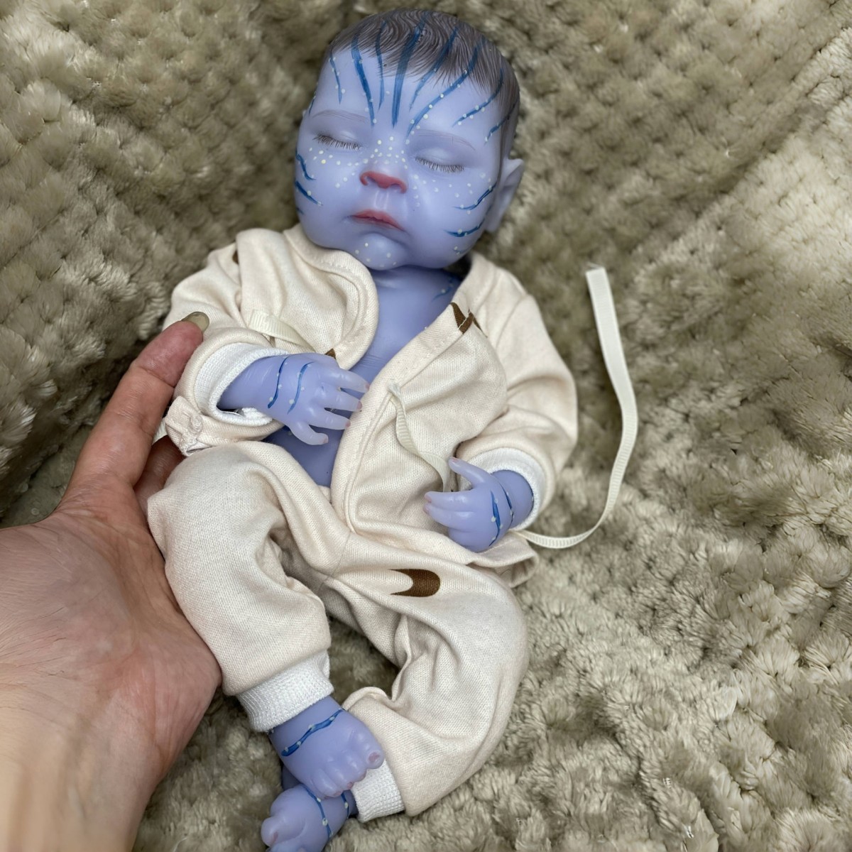 13 inch (33 cm) 'Glow in the D - Reborn Baby Doll Silicone Realistic recensie en prijs